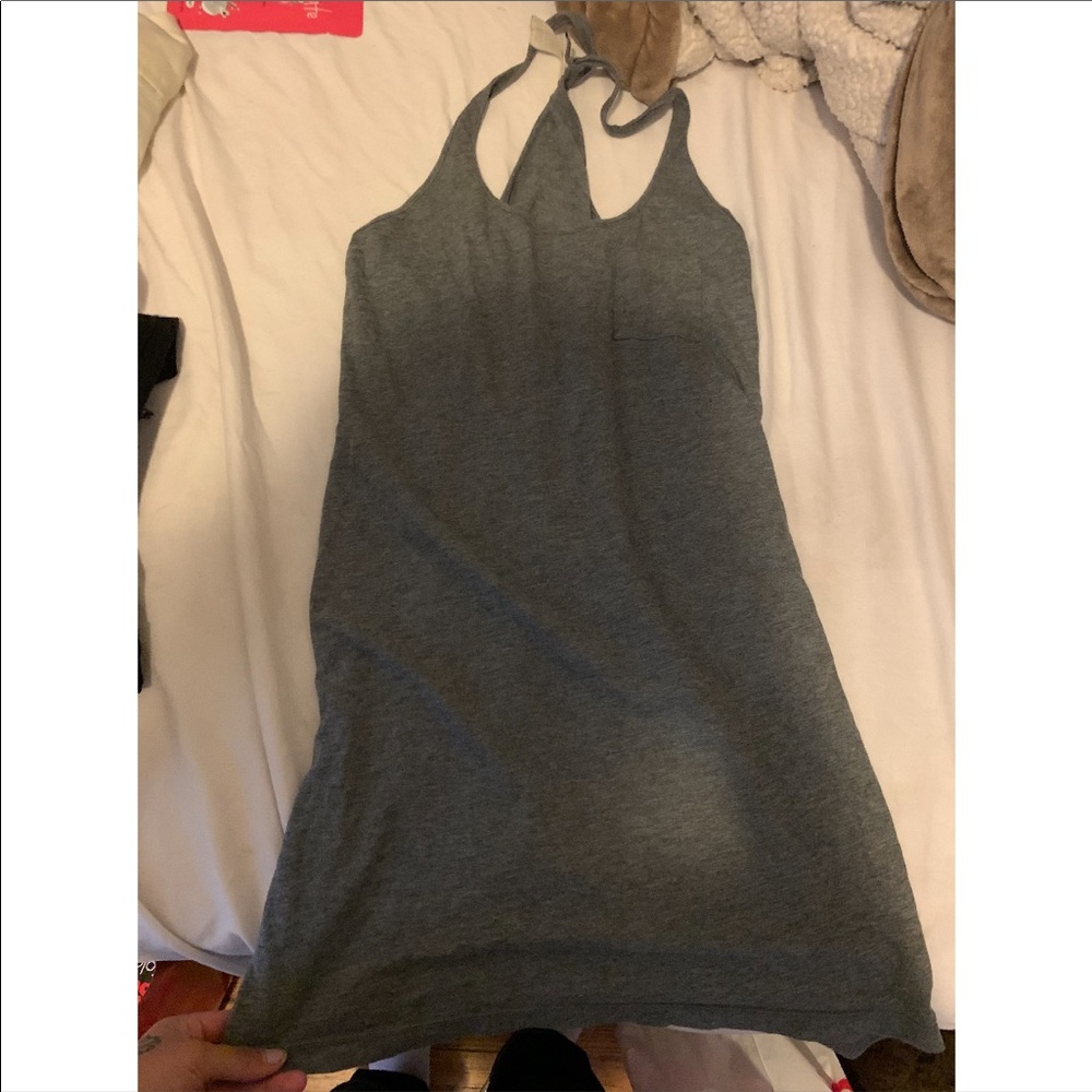 Speedo gray cover up dress